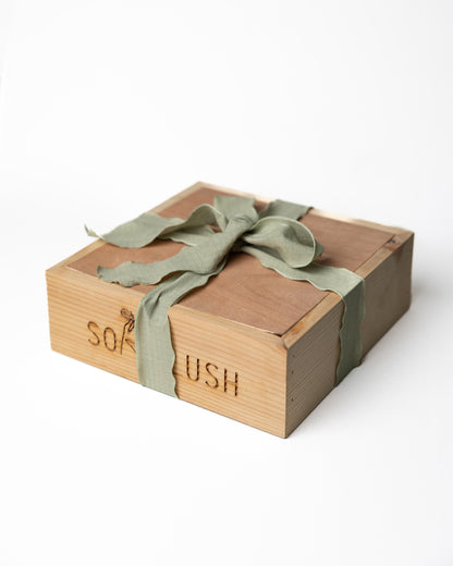 The Deluxe Hair Kit Wooden Keepsake Box