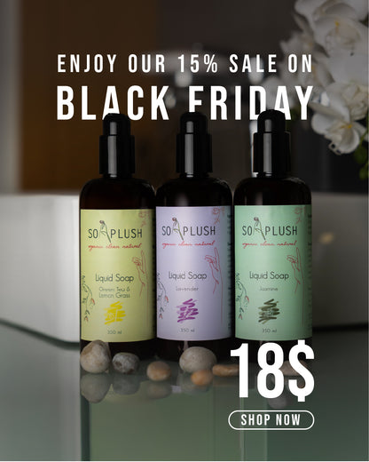 🖤 Black Friday Exclusive: Liquid Soap Trio Power Pack!